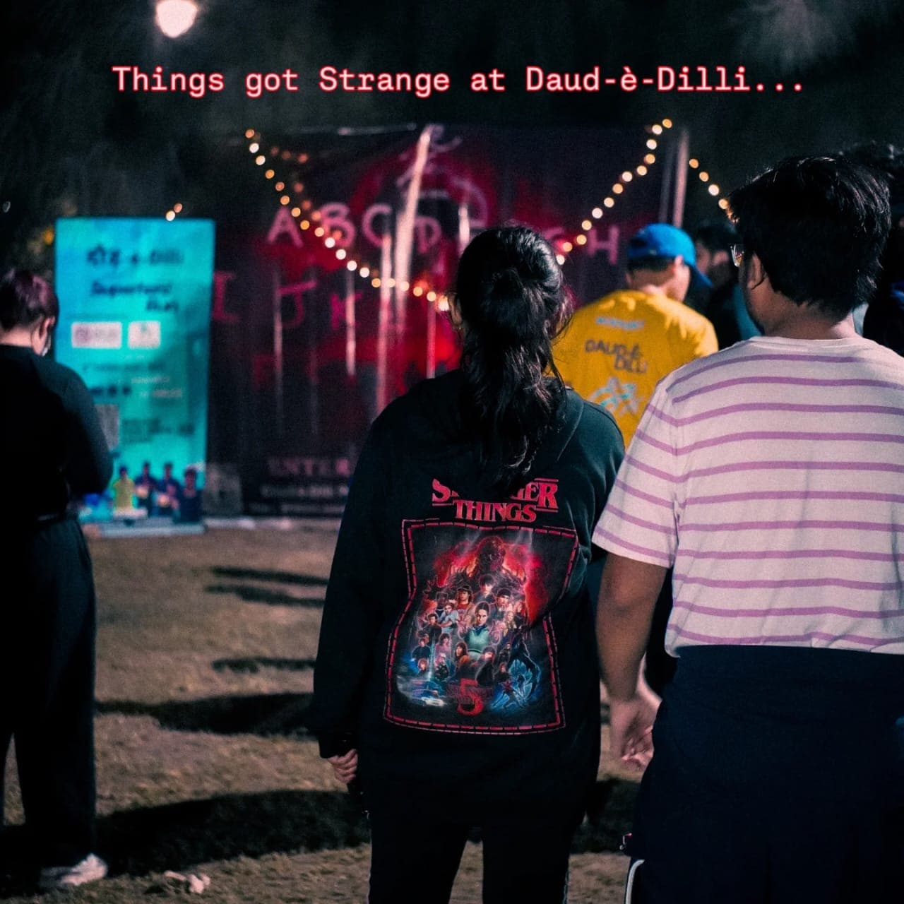 Families and kids participating in the fun run at Daud-È-Dilli event